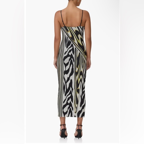 AFRM Amina Mesh Midi Slipdress - Picture 4 of 10